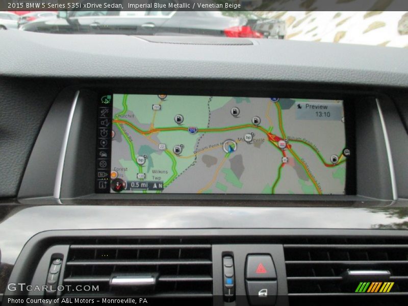 Navigation of 2015 5 Series 535i xDrive Sedan
