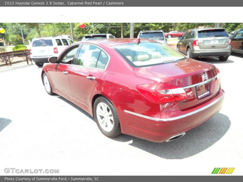 Cabernet Red Pearl / Cashmere 2013 Hyundai Genesis 3.8 Sedan