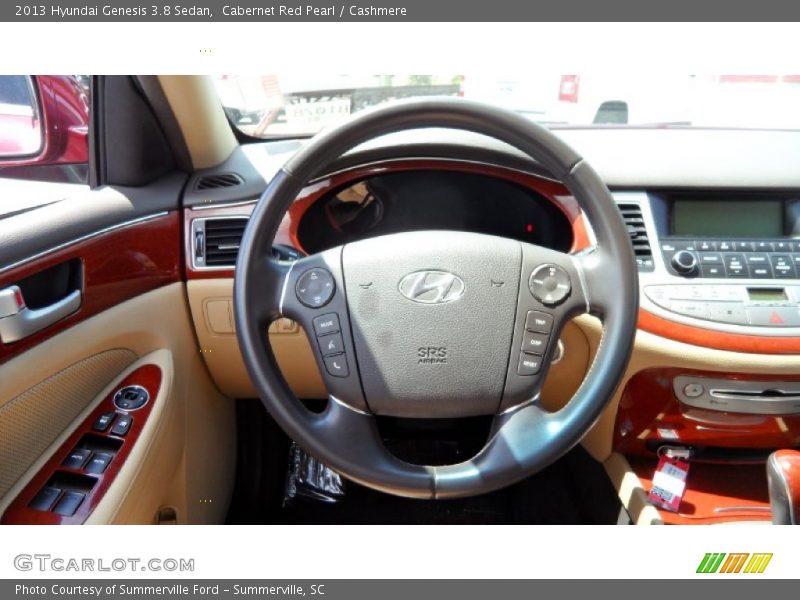 Cabernet Red Pearl / Cashmere 2013 Hyundai Genesis 3.8 Sedan