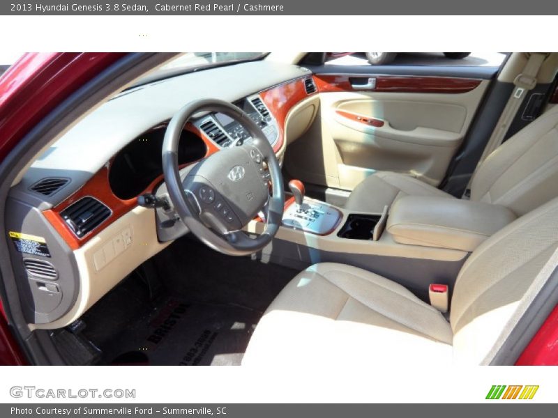 Cabernet Red Pearl / Cashmere 2013 Hyundai Genesis 3.8 Sedan