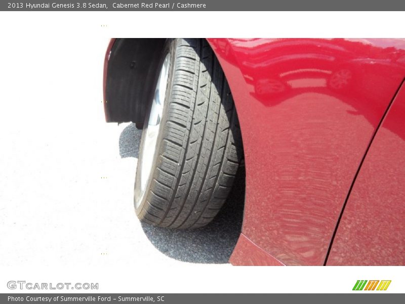 Cabernet Red Pearl / Cashmere 2013 Hyundai Genesis 3.8 Sedan