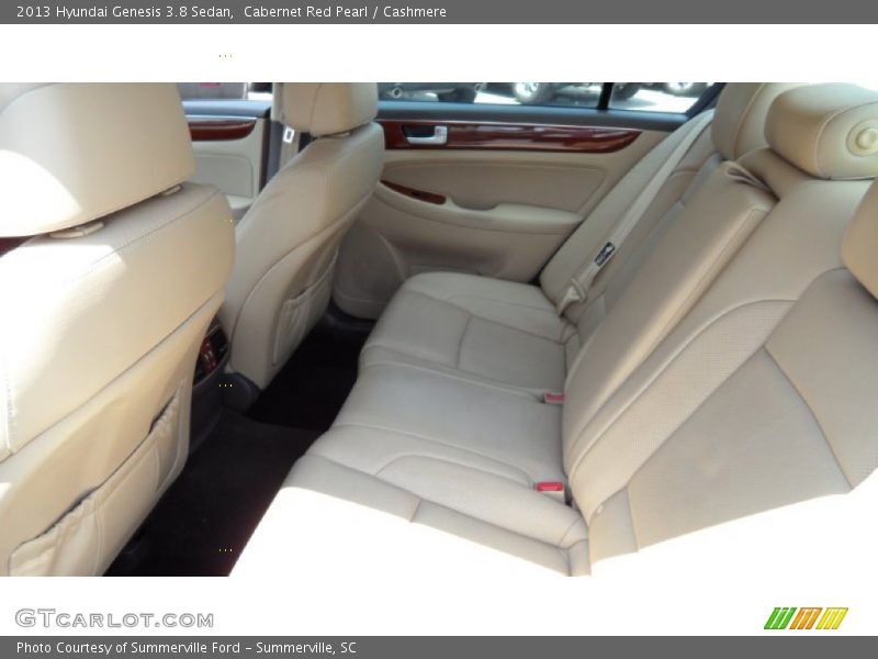 Cabernet Red Pearl / Cashmere 2013 Hyundai Genesis 3.8 Sedan