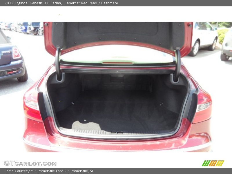 Cabernet Red Pearl / Cashmere 2013 Hyundai Genesis 3.8 Sedan
