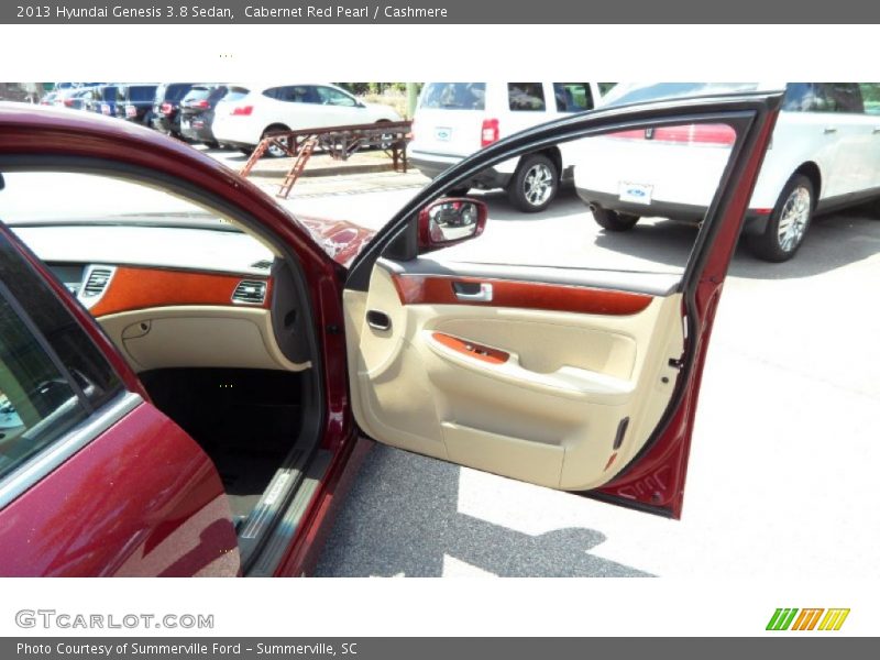 Cabernet Red Pearl / Cashmere 2013 Hyundai Genesis 3.8 Sedan