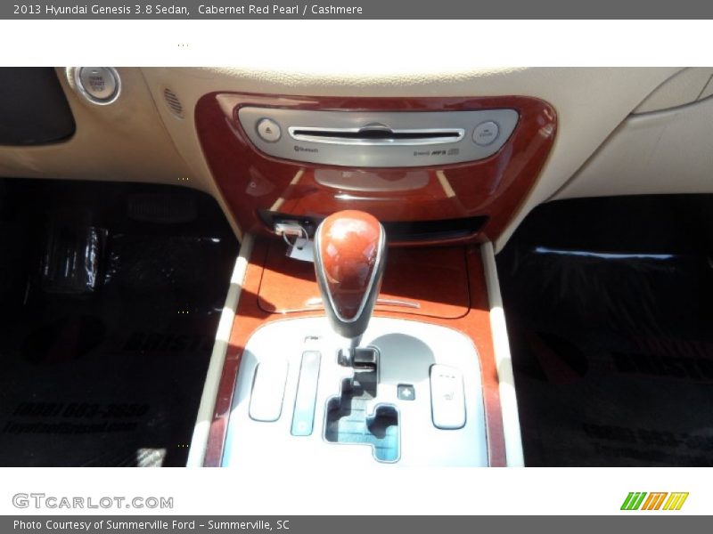 Cabernet Red Pearl / Cashmere 2013 Hyundai Genesis 3.8 Sedan