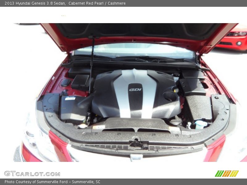 Cabernet Red Pearl / Cashmere 2013 Hyundai Genesis 3.8 Sedan