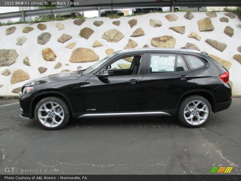 Jet Black / Black 2015 BMW X1 xDrive28i