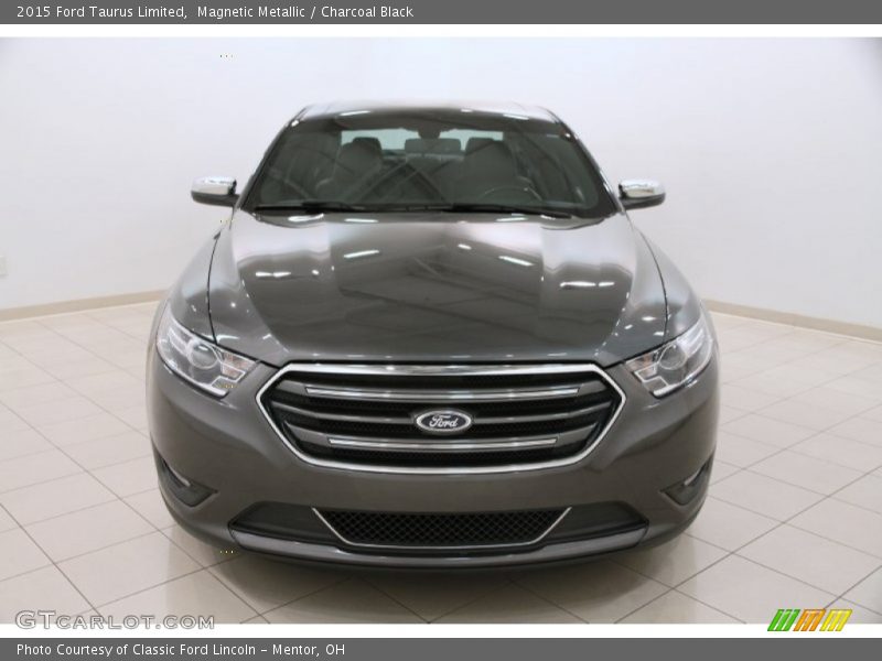 Magnetic Metallic / Charcoal Black 2015 Ford Taurus Limited