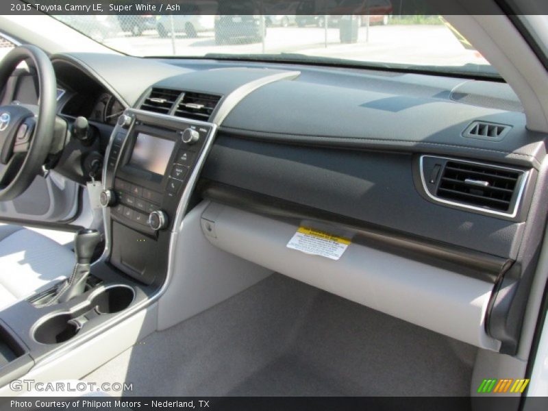 Super White / Ash 2015 Toyota Camry LE