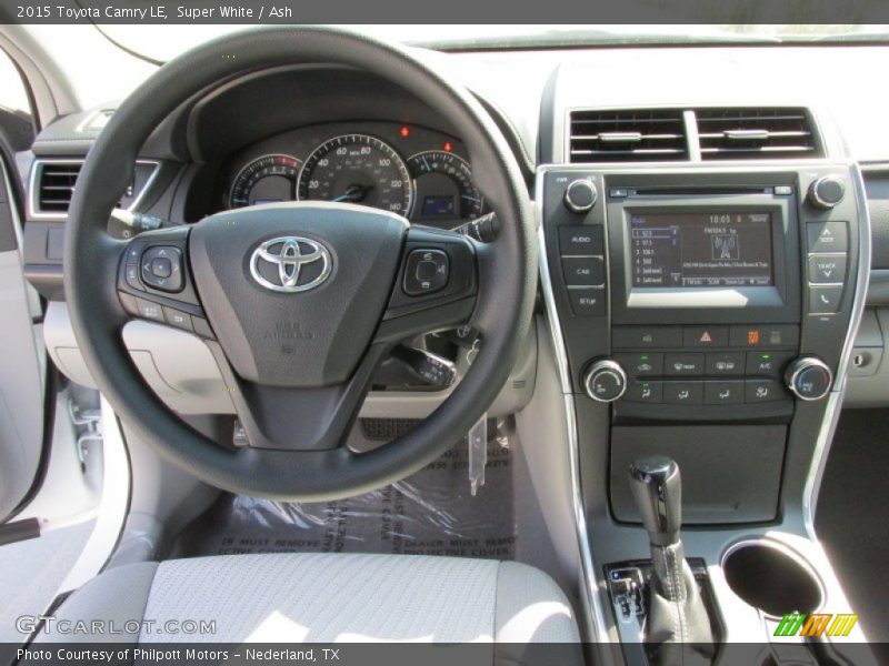 Super White / Ash 2015 Toyota Camry LE