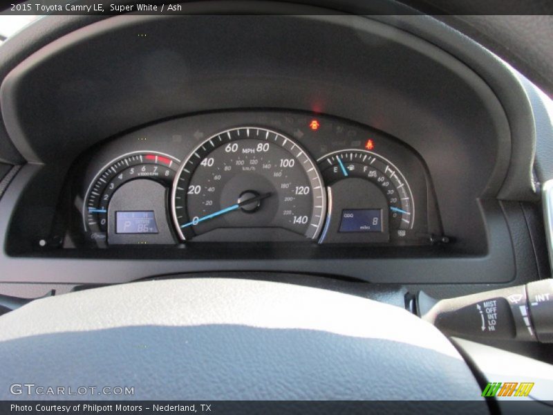 Super White / Ash 2015 Toyota Camry LE
