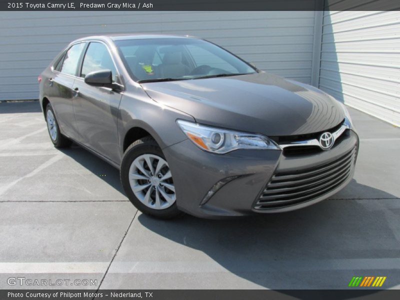 Predawn Gray Mica / Ash 2015 Toyota Camry LE