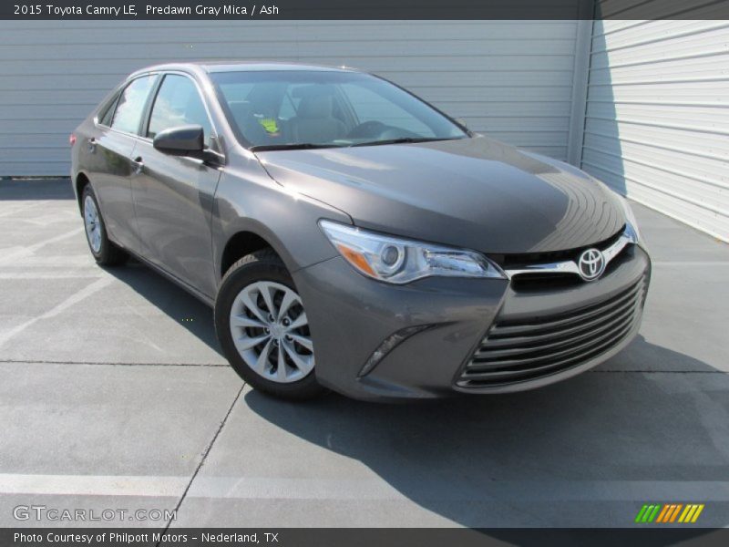 Predawn Gray Mica / Ash 2015 Toyota Camry LE