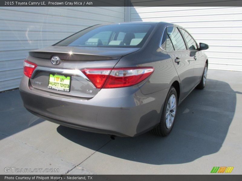Predawn Gray Mica / Ash 2015 Toyota Camry LE