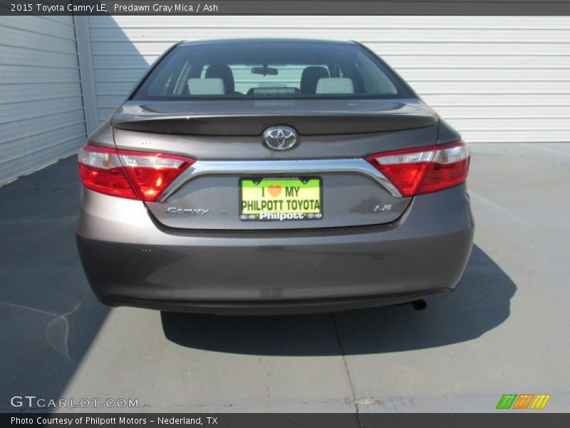 Predawn Gray Mica / Ash 2015 Toyota Camry LE