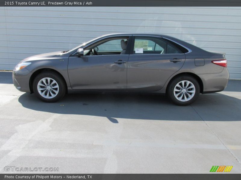 Predawn Gray Mica / Ash 2015 Toyota Camry LE