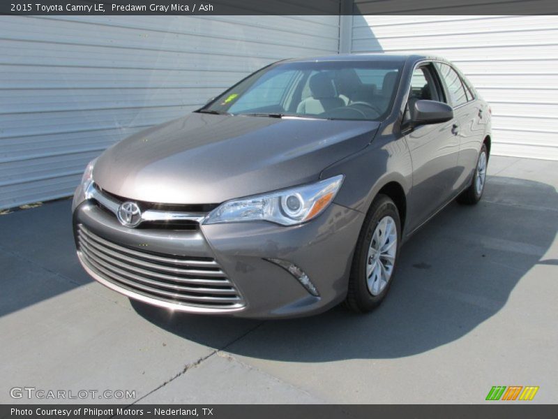 Predawn Gray Mica / Ash 2015 Toyota Camry LE