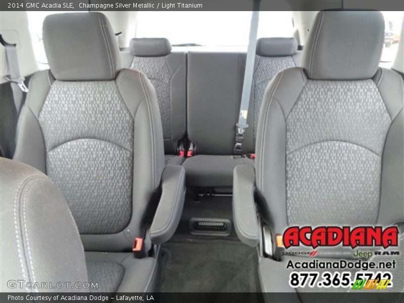 Champagne Silver Metallic / Light Titanium 2014 GMC Acadia SLE
