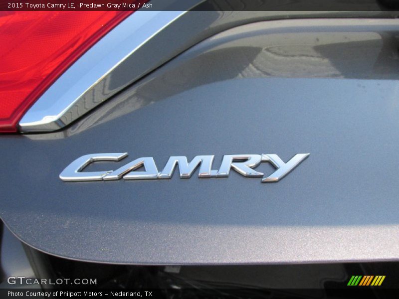 Predawn Gray Mica / Ash 2015 Toyota Camry LE