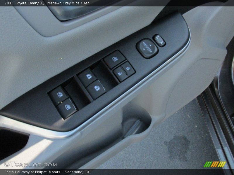 Predawn Gray Mica / Ash 2015 Toyota Camry LE