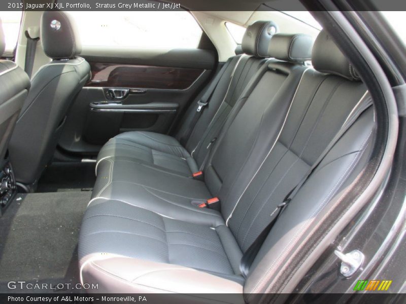 Stratus Grey Metallic / Jet/Jet 2015 Jaguar XJ XJL Portfolio