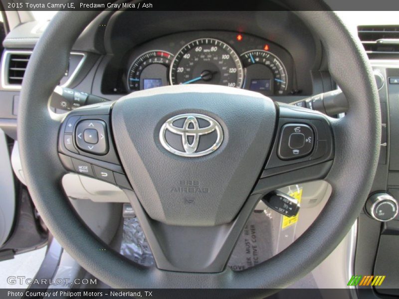 Predawn Gray Mica / Ash 2015 Toyota Camry LE