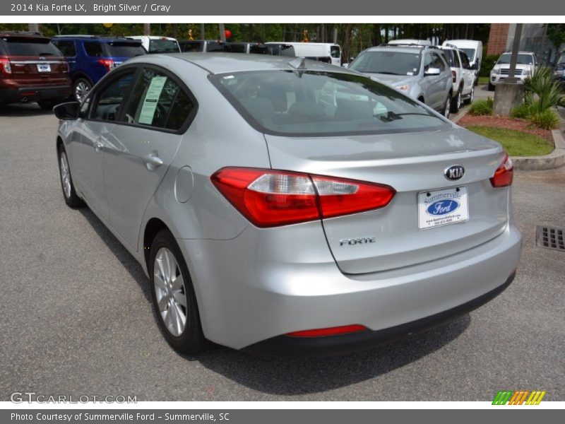 Bright Silver / Gray 2014 Kia Forte LX