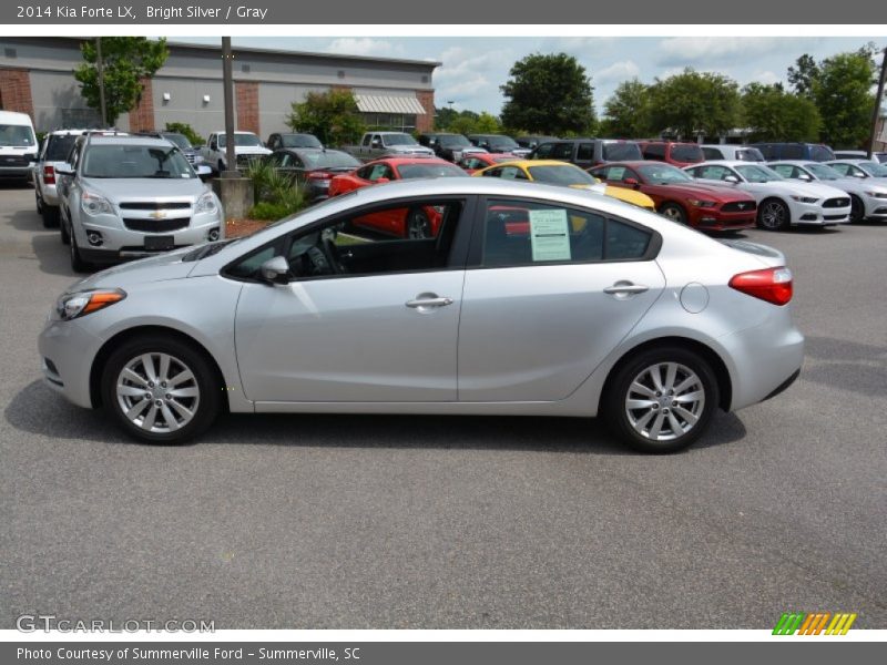 Bright Silver / Gray 2014 Kia Forte LX