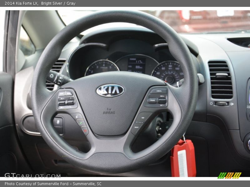 Bright Silver / Gray 2014 Kia Forte LX