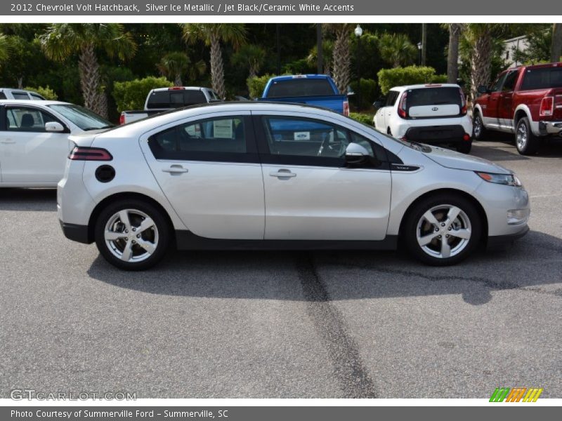 Silver Ice Metallic / Jet Black/Ceramic White Accents 2012 Chevrolet Volt Hatchback