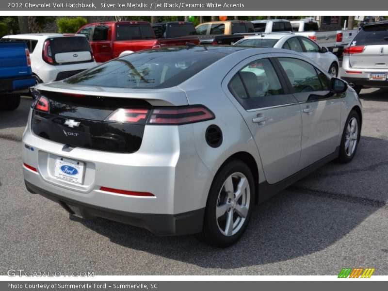 Silver Ice Metallic / Jet Black/Ceramic White Accents 2012 Chevrolet Volt Hatchback
