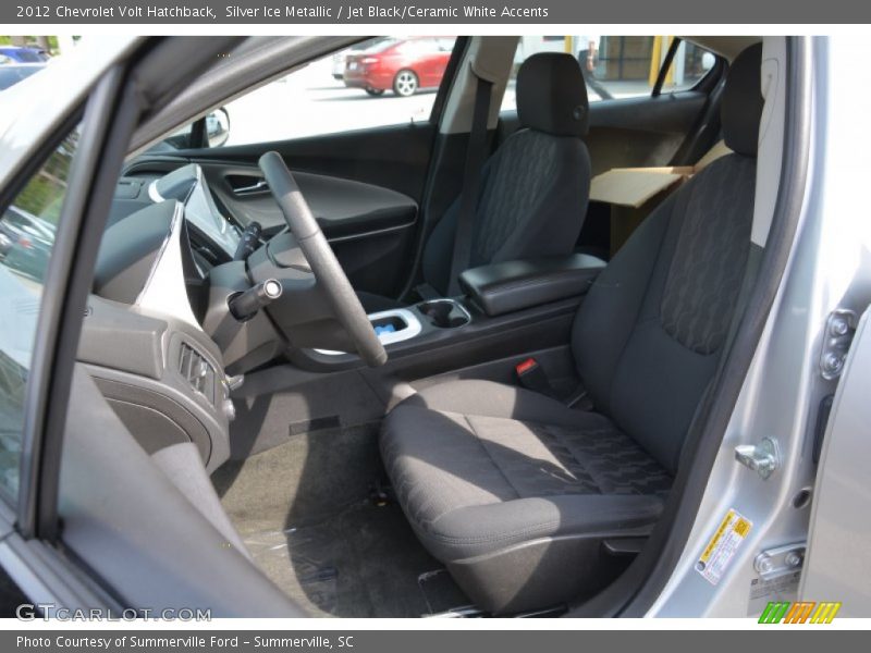 Silver Ice Metallic / Jet Black/Ceramic White Accents 2012 Chevrolet Volt Hatchback