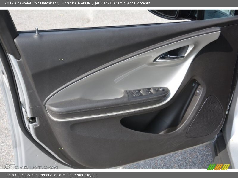 Silver Ice Metallic / Jet Black/Ceramic White Accents 2012 Chevrolet Volt Hatchback