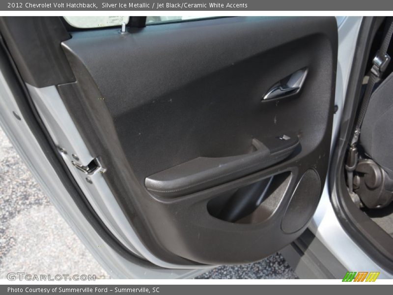 Silver Ice Metallic / Jet Black/Ceramic White Accents 2012 Chevrolet Volt Hatchback