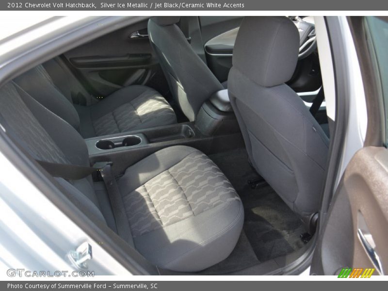 Silver Ice Metallic / Jet Black/Ceramic White Accents 2012 Chevrolet Volt Hatchback