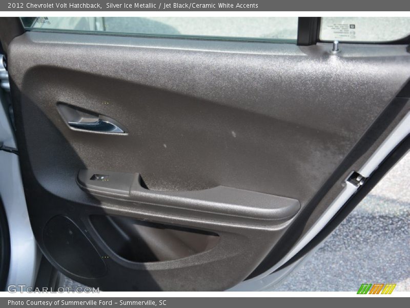 Silver Ice Metallic / Jet Black/Ceramic White Accents 2012 Chevrolet Volt Hatchback