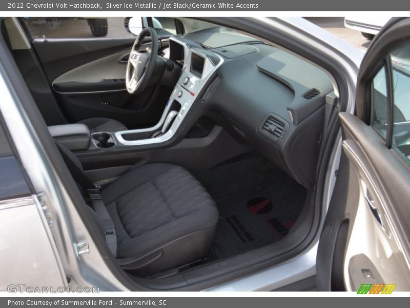 Silver Ice Metallic / Jet Black/Ceramic White Accents 2012 Chevrolet Volt Hatchback