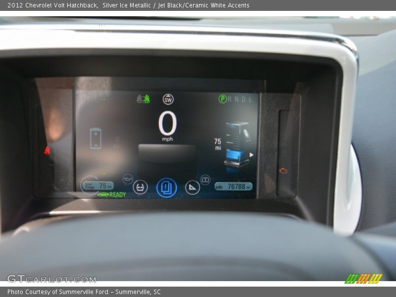 Silver Ice Metallic / Jet Black/Ceramic White Accents 2012 Chevrolet Volt Hatchback