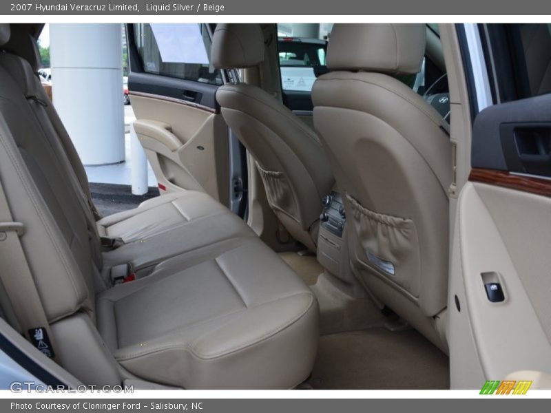 Liquid Silver / Beige 2007 Hyundai Veracruz Limited