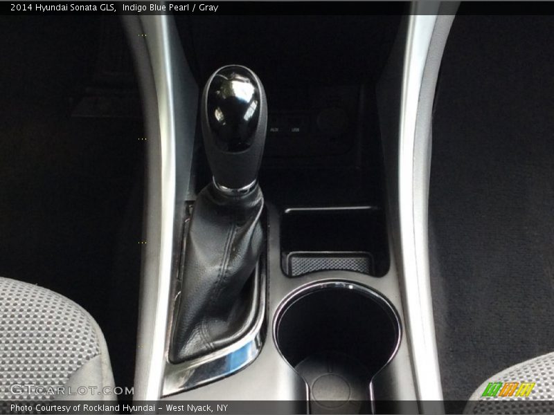Indigo Blue Pearl / Gray 2014 Hyundai Sonata GLS