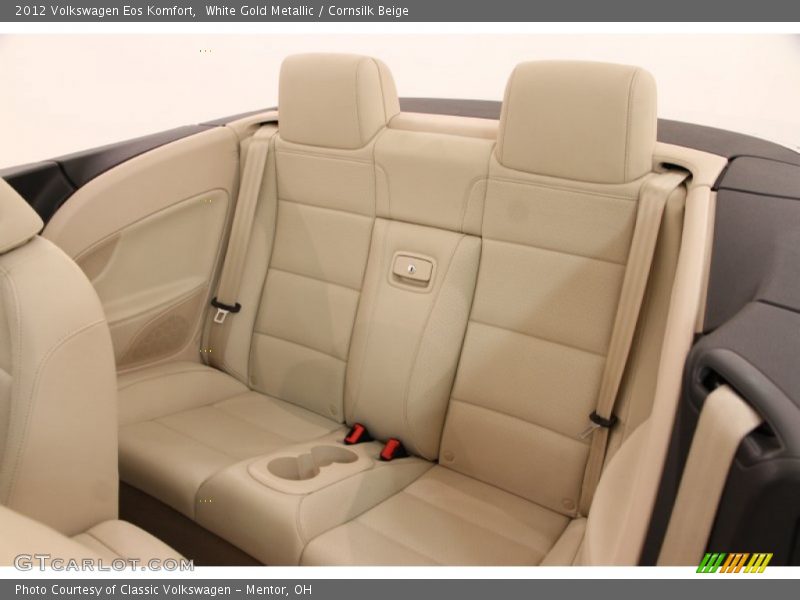 White Gold Metallic / Cornsilk Beige 2012 Volkswagen Eos Komfort