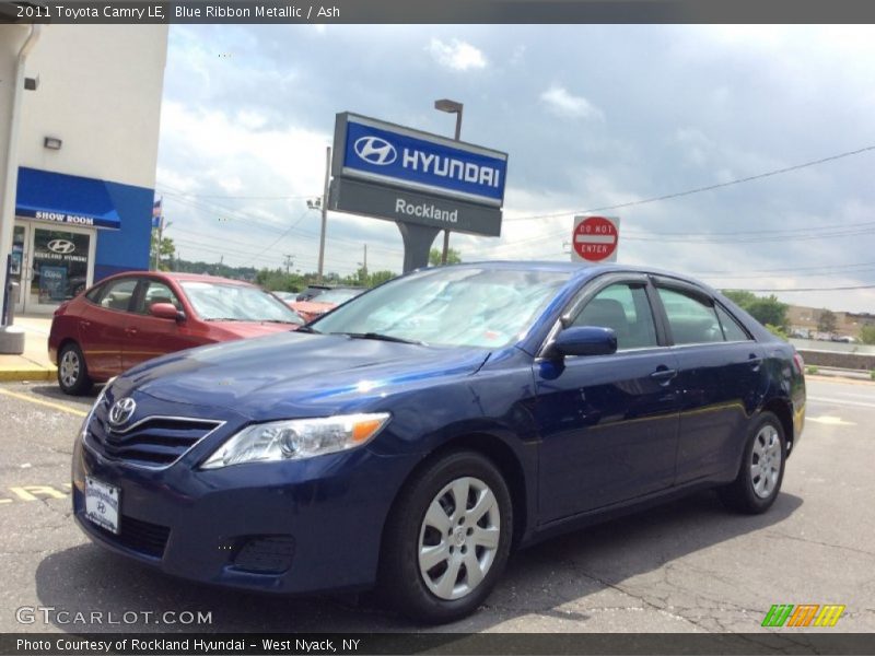 Blue Ribbon Metallic / Ash 2011 Toyota Camry LE