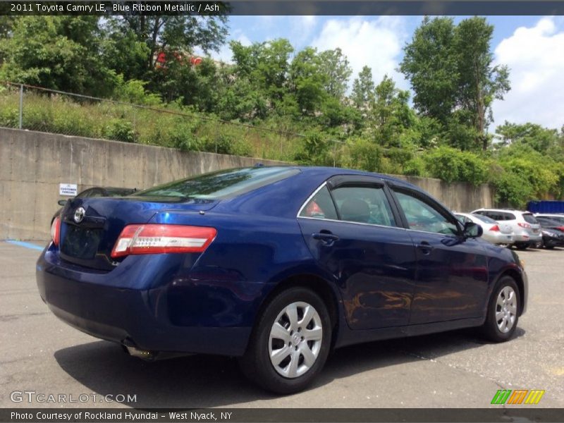 Blue Ribbon Metallic / Ash 2011 Toyota Camry LE