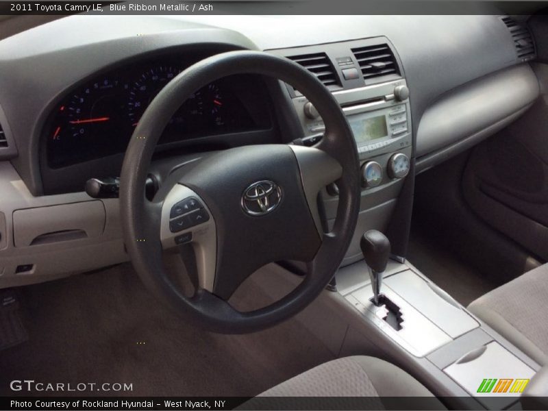 Blue Ribbon Metallic / Ash 2011 Toyota Camry LE