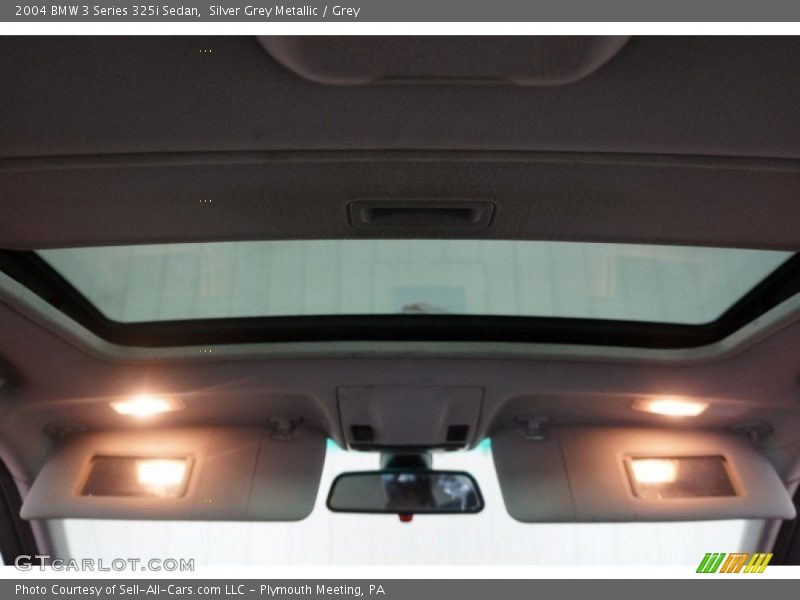 Silver Grey Metallic / Grey 2004 BMW 3 Series 325i Sedan