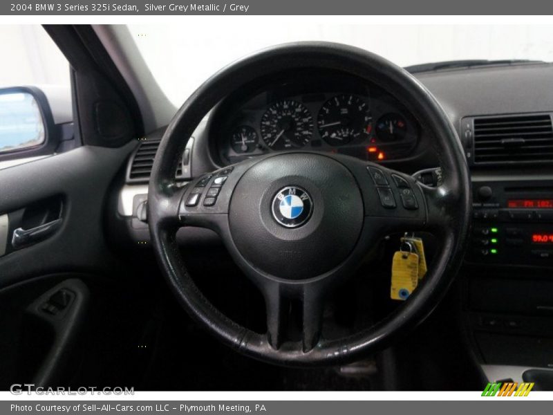 Silver Grey Metallic / Grey 2004 BMW 3 Series 325i Sedan
