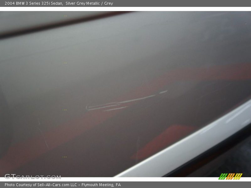 Silver Grey Metallic / Grey 2004 BMW 3 Series 325i Sedan