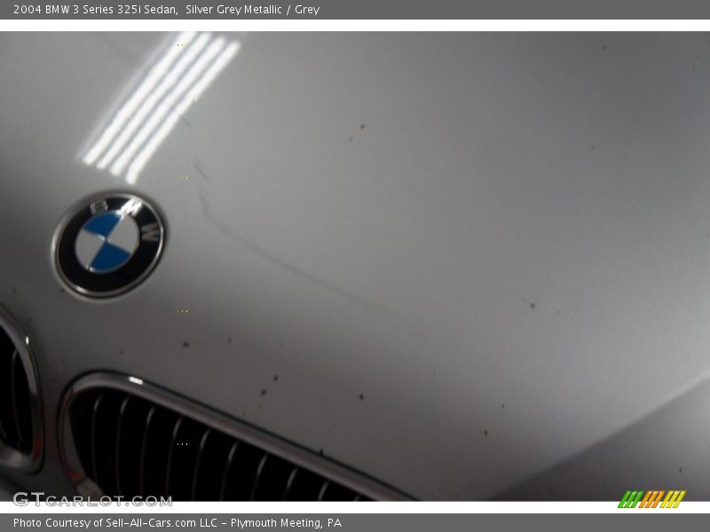 Silver Grey Metallic / Grey 2004 BMW 3 Series 325i Sedan