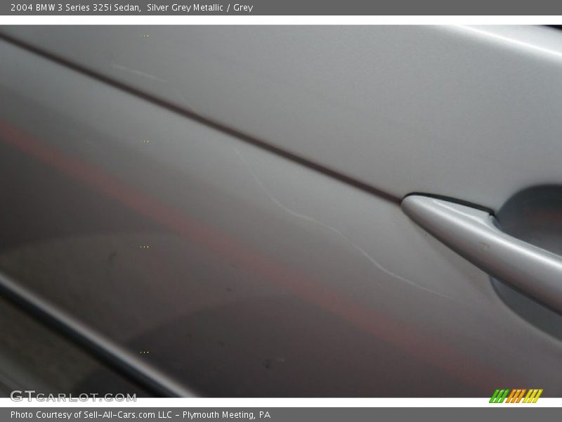 Silver Grey Metallic / Grey 2004 BMW 3 Series 325i Sedan