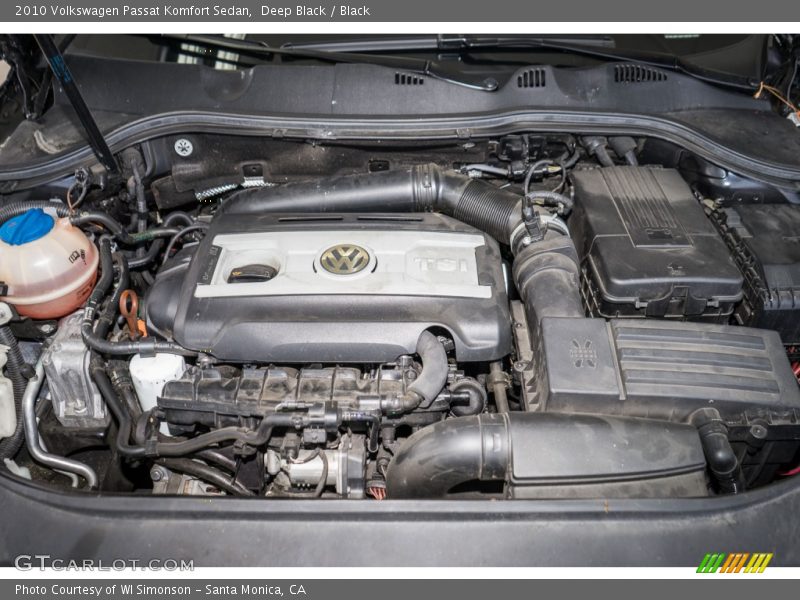 Deep Black / Black 2010 Volkswagen Passat Komfort Sedan